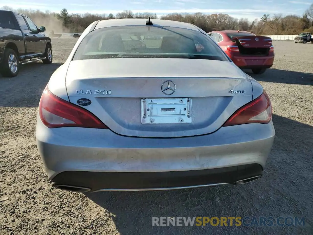 6 fotografías del automóvil dañado WDDSJ4GB2KN701901 MERCEDES-BENZ CLA-CLASS 2019