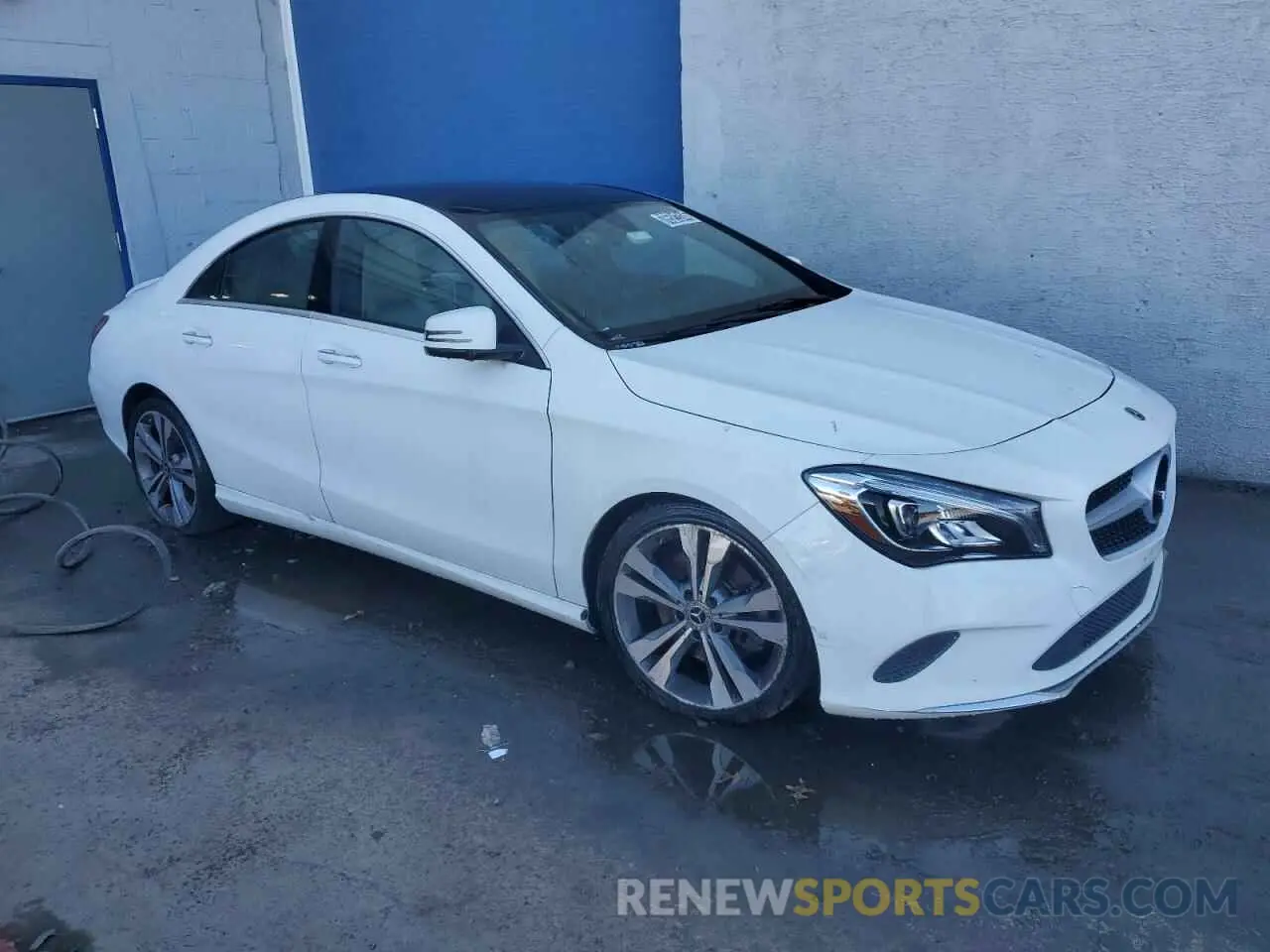 4 fotografías del automóvil dañado WDDSJ4GB2KN712705 MERCEDES-BENZ CLA-CLASS 2019