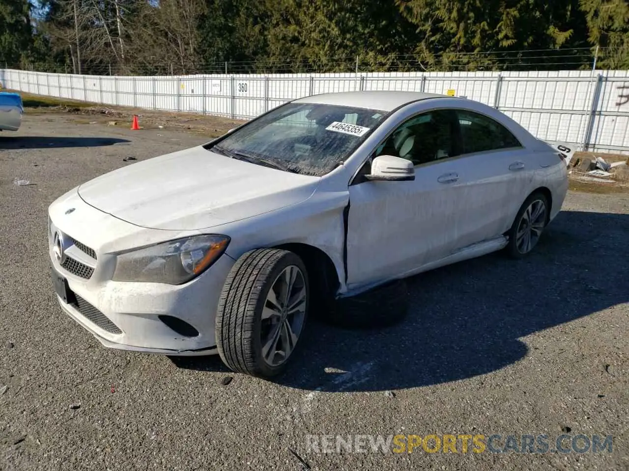 1 fotografías del automóvil dañado WDDSJ4GB2KN723526 MERCEDES-BENZ CLA-CLASS 2019