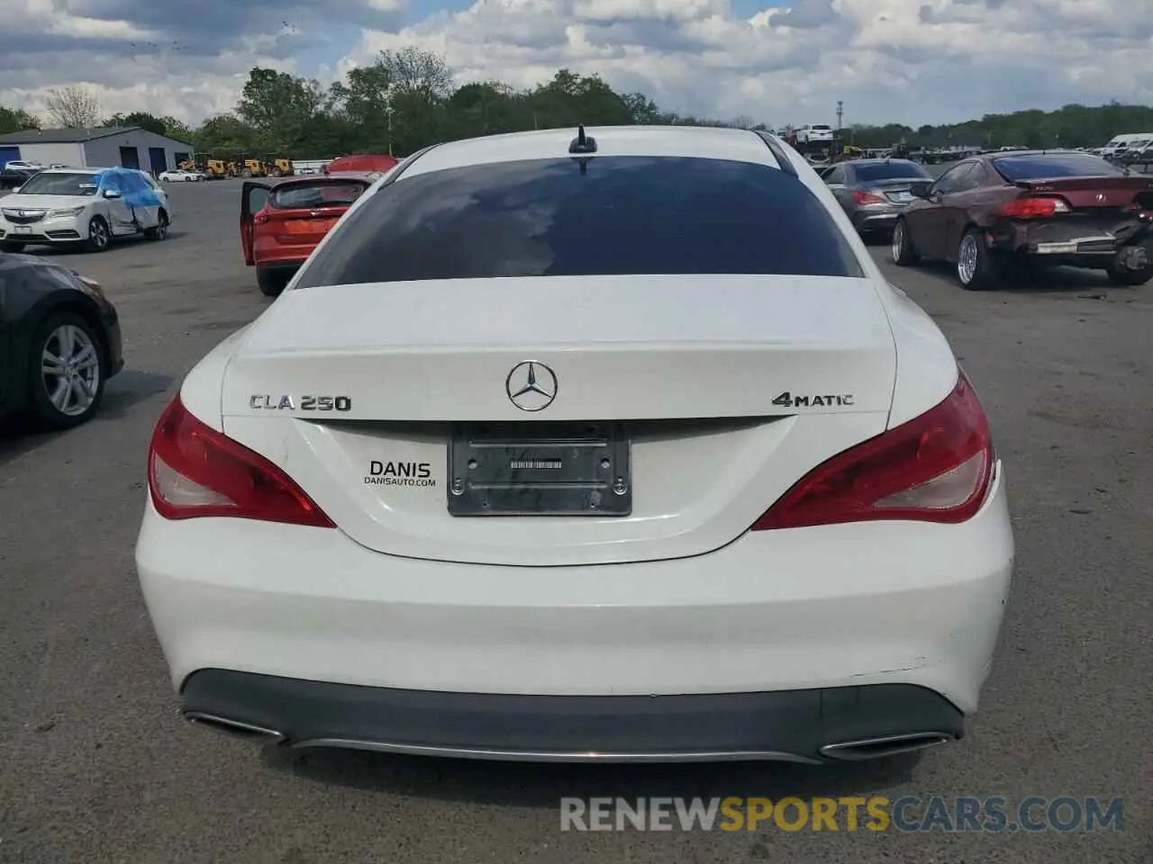 6 fotografías del automóvil dañado WDDSJ4GB2KN740407 MERCEDES-BENZ CLA-CLASS 2019
