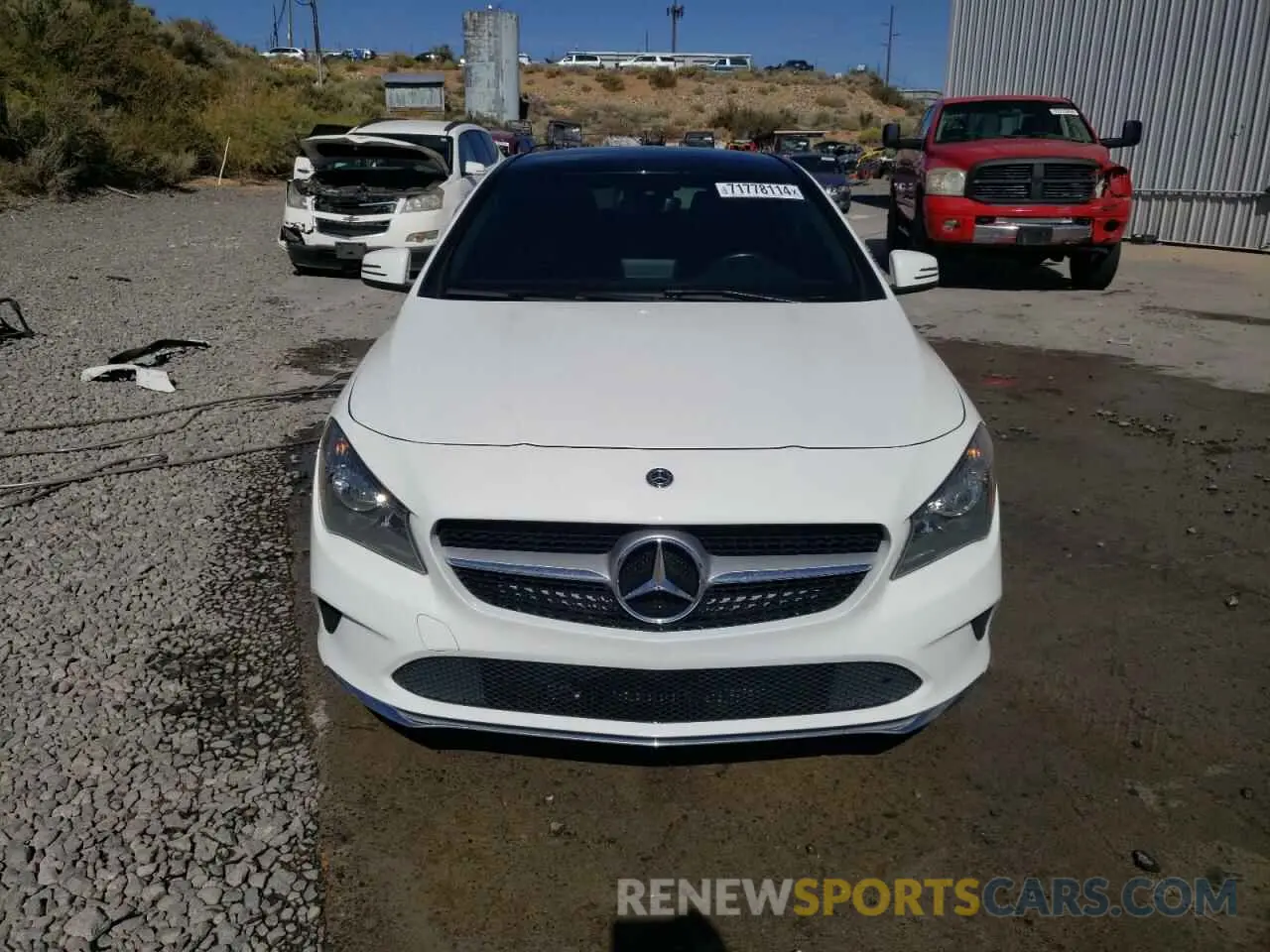 5 fotografías del automóvil dañado WDDSJ4GB4KN756883 MERCEDES-BENZ CLA-CLASS 2019