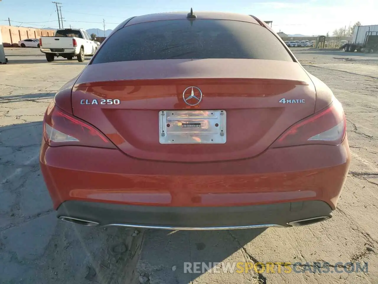 6 fotografías del automóvil dañado WDDSJ4GB4KN760349 MERCEDES-BENZ CLA-CLASS 2019