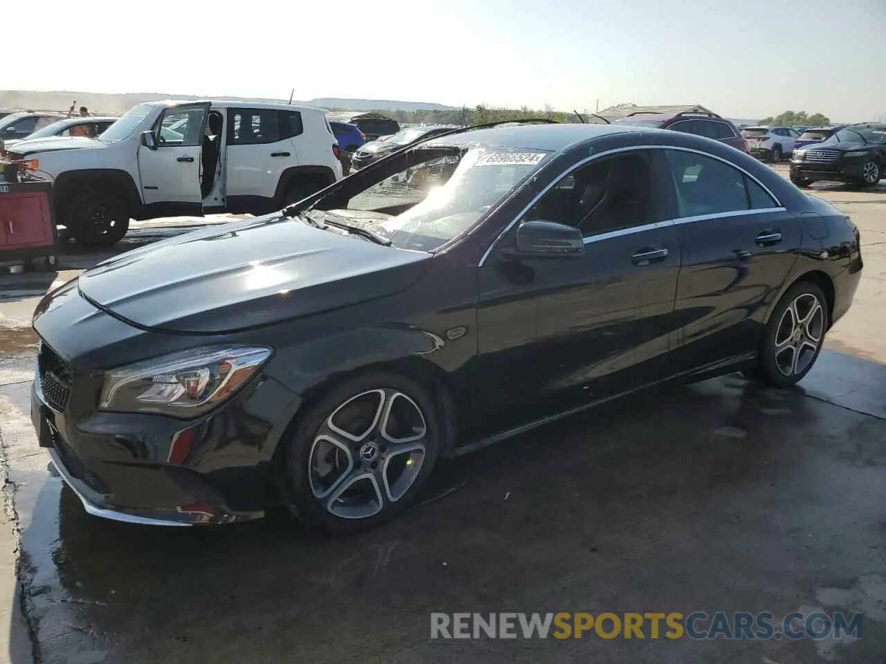 1 fotografías del automóvil dañado WDDSJ4GB5KN723200 MERCEDES-BENZ CLA-CLASS 2019