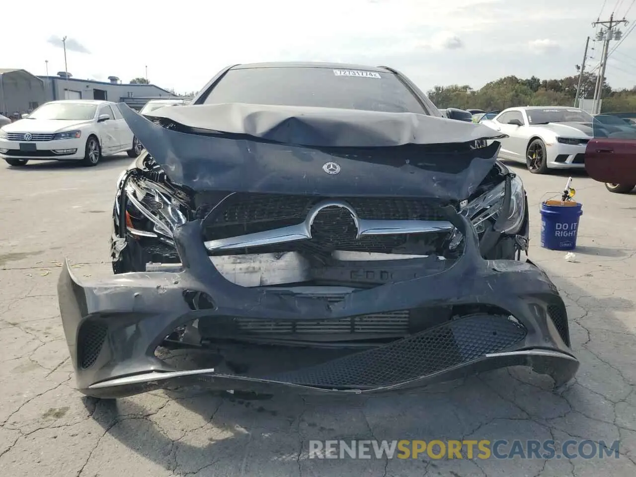 5 fotografías del automóvil dañado WDDSJ4GB5KN723410 MERCEDES-BENZ CLA-CLASS 2019