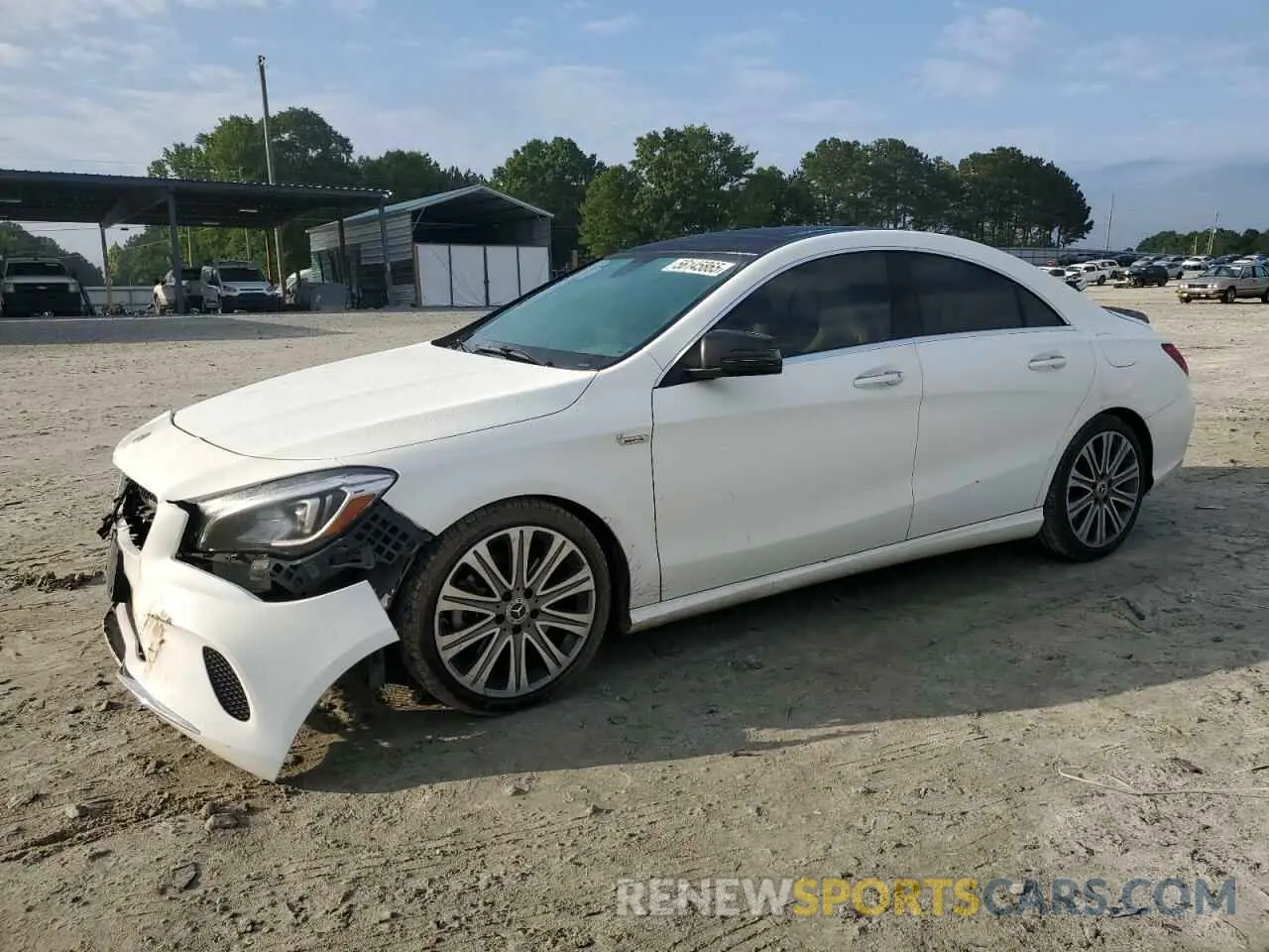 1 fotografías del automóvil dañado WDDSJ4GB7KN740001 MERCEDES-BENZ CLA-CLASS 2019
