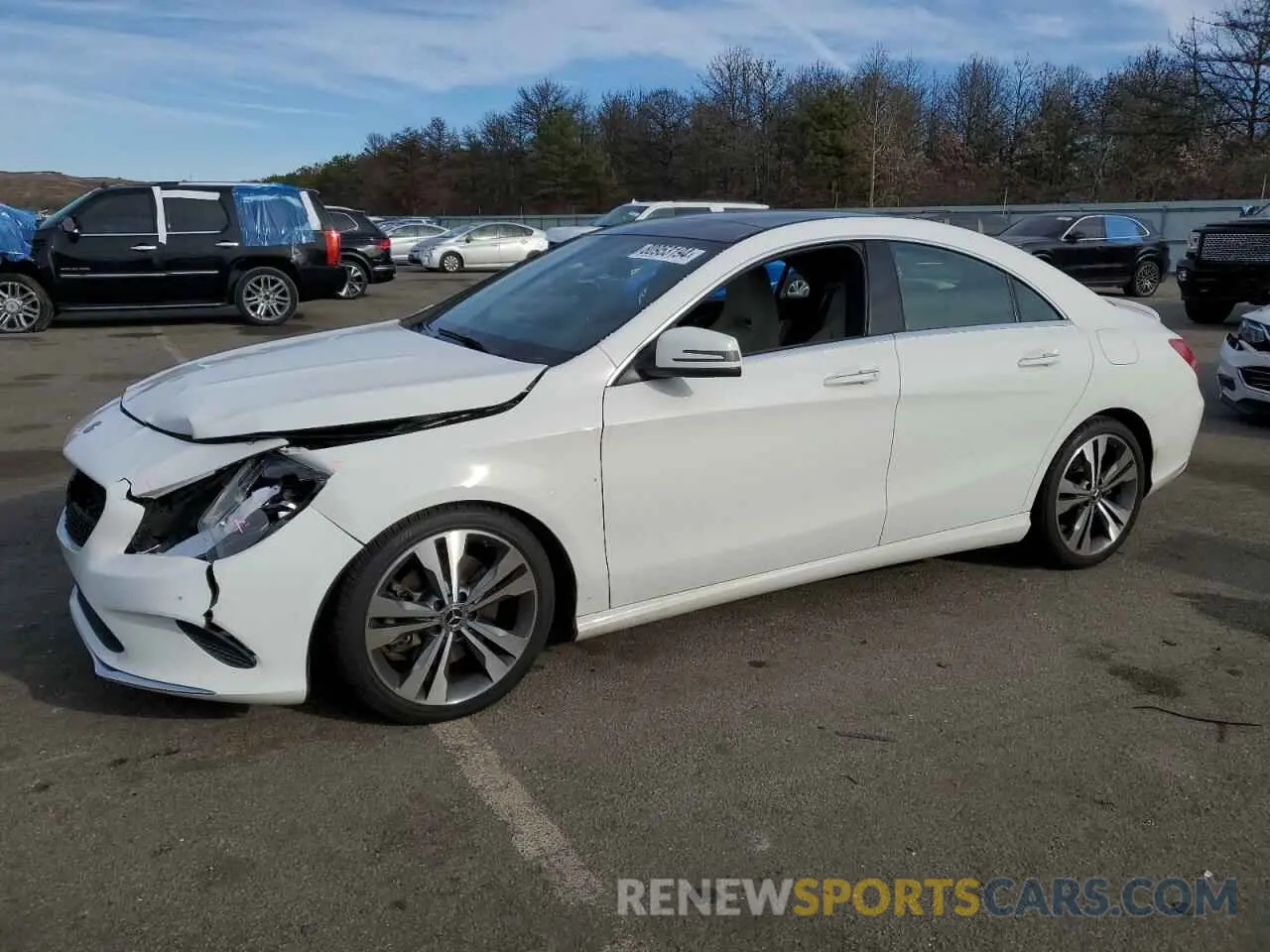 1 fotografías del automóvil dañado WDDSJ4GB8KN725622 MERCEDES-BENZ CLA-CLASS 2019