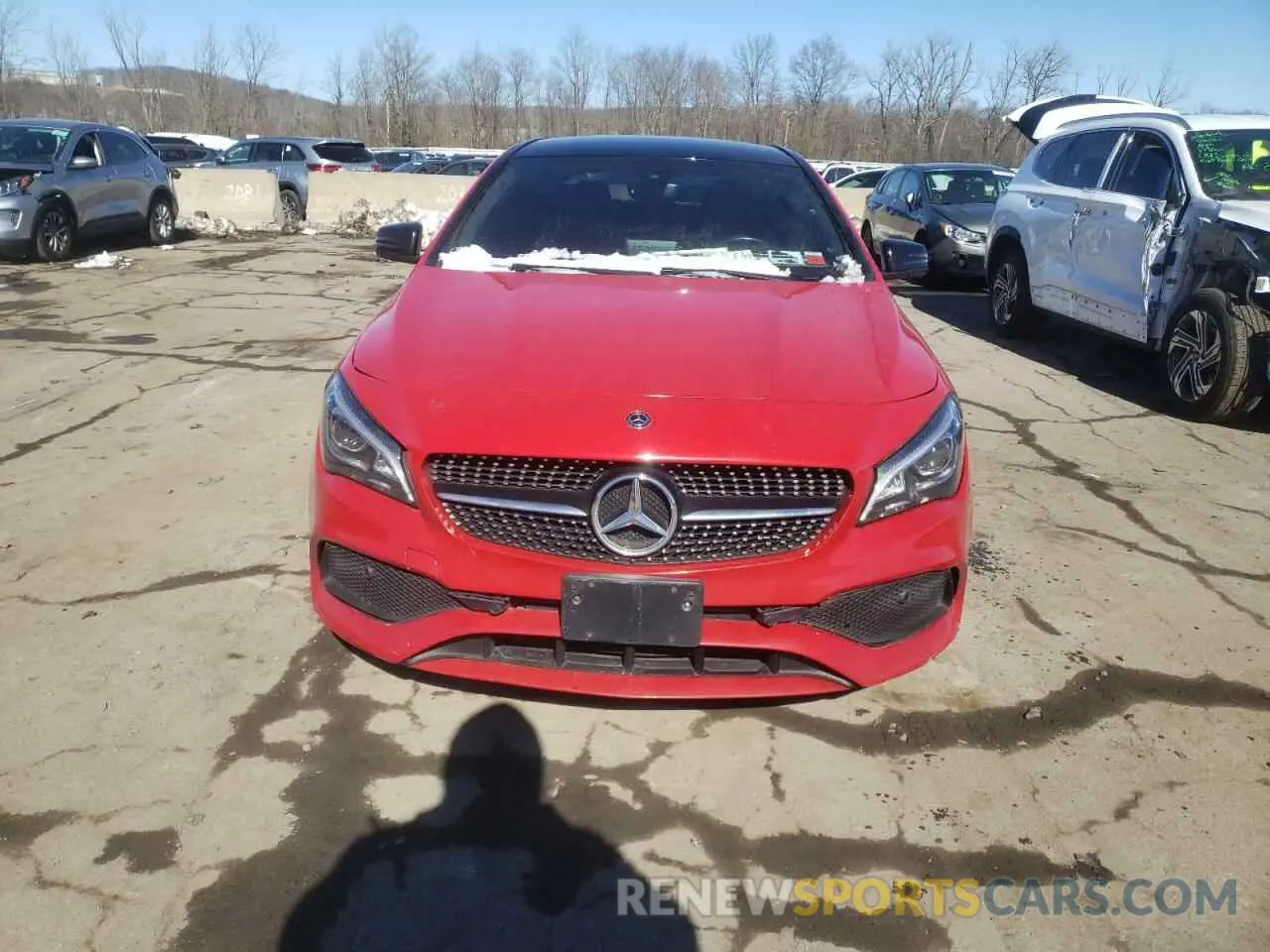 5 fotografías del automóvil dañado WDDSJ4GB8KN729301 MERCEDES-BENZ CLA-CLASS 2019