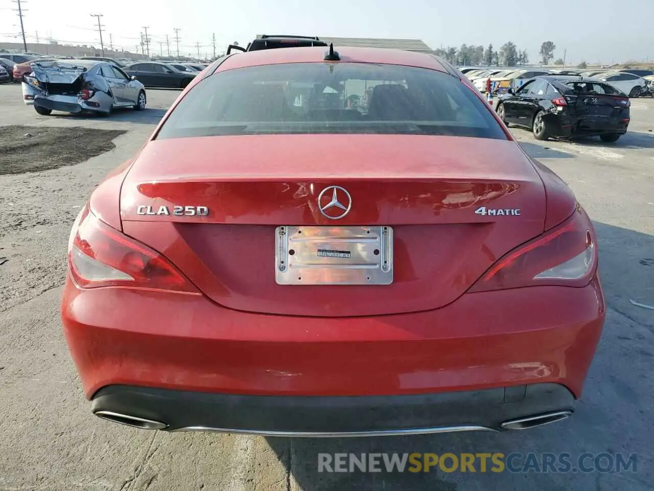 6 fotografías del automóvil dañado WDDSJ4GB9KN730022 MERCEDES-BENZ CLA-CLASS 2019