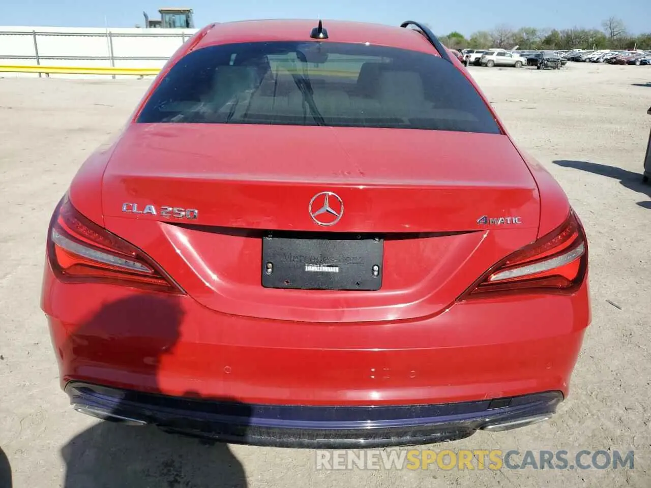6 fotografías del automóvil dañado WDDSJ4GB9KN758029 MERCEDES-BENZ CLA-CLASS 2019