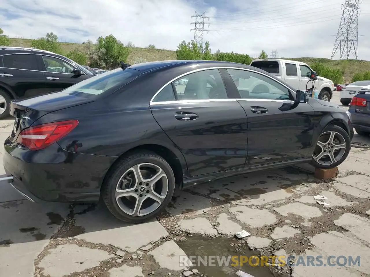 3 fotografías del automóvil dañado WDDSJ4GB9KN760895 MERCEDES-BENZ CLA-CLASS 2019