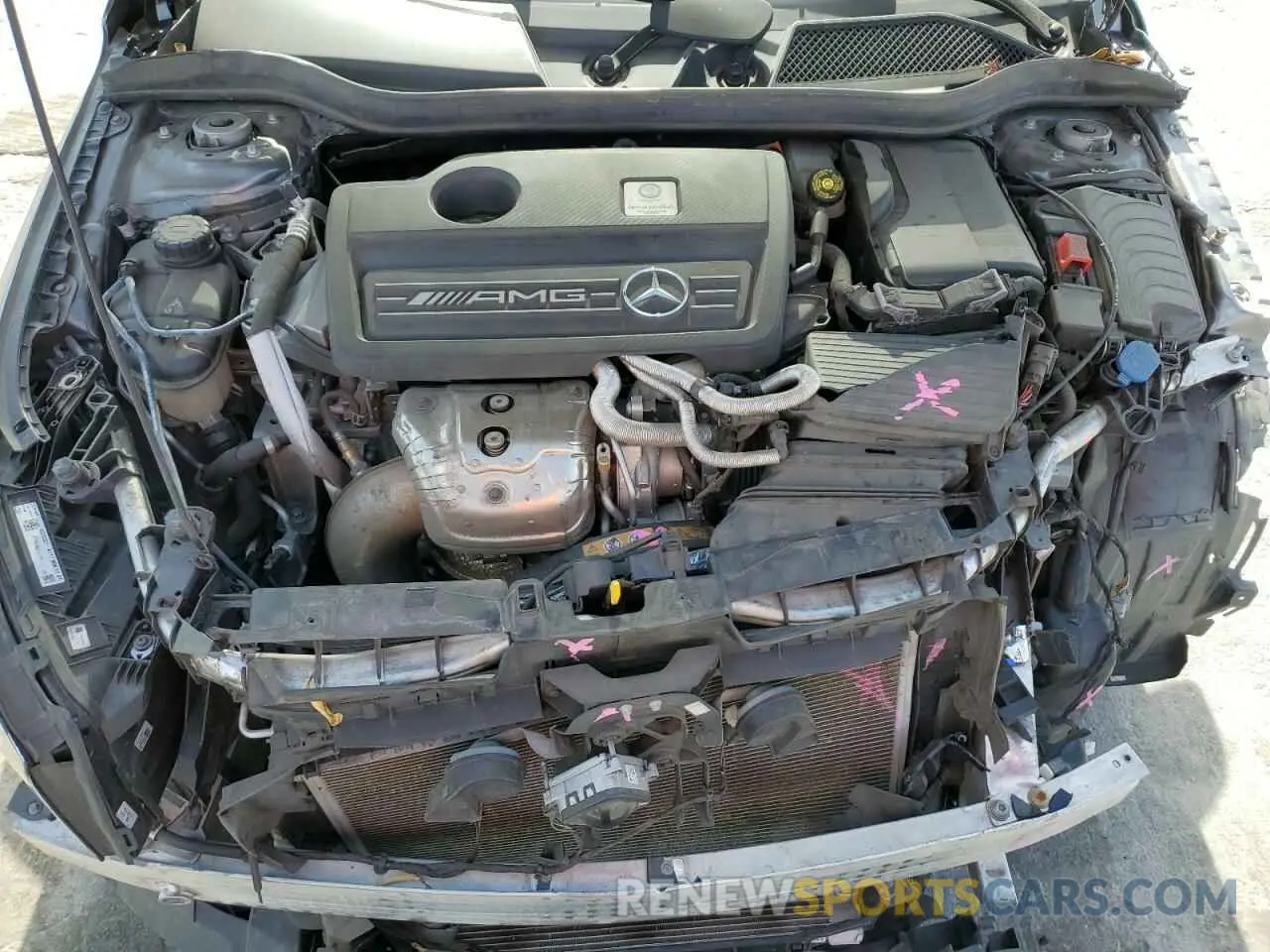 11 fotografías del automóvil dañado WDDSJ5CB6KN773289 MERCEDES-BENZ CLA-CLASS 2019