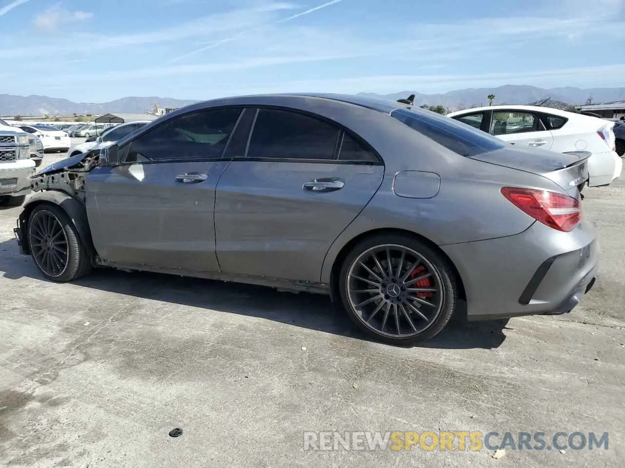 2 fotografías del automóvil dañado WDDSJ5CB6KN773289 MERCEDES-BENZ CLA-CLASS 2019