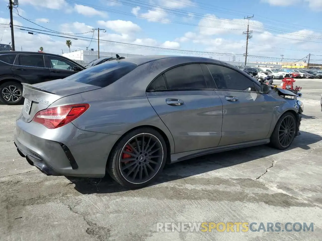 3 fotografías del automóvil dañado WDDSJ5CB6KN773289 MERCEDES-BENZ CLA-CLASS 2019