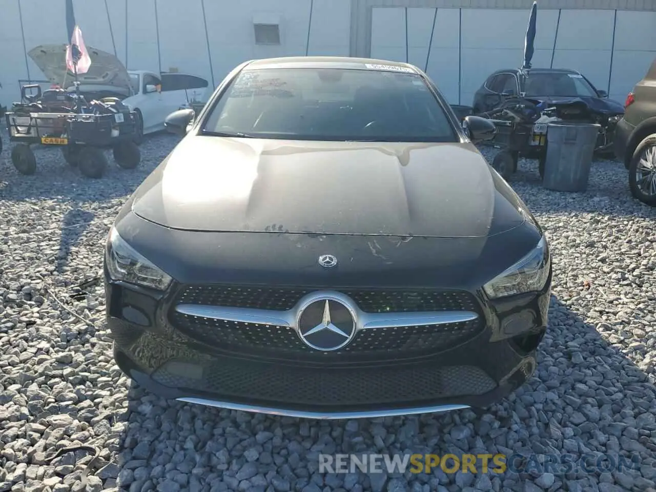 5 fotografías del automóvil dañado W1K5J4GB3LN104206 MERCEDES-BENZ CLA-CLASS 2020