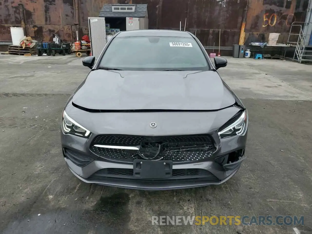 5 fotografías del automóvil dañado W1K5J4GB5LN103476 MERCEDES-BENZ CLA-CLASS 2020