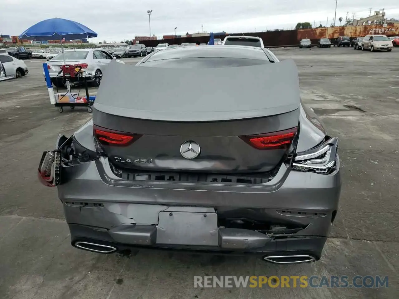 6 fotografías del automóvil dañado W1K5J4GB5LN103476 MERCEDES-BENZ CLA-CLASS 2020