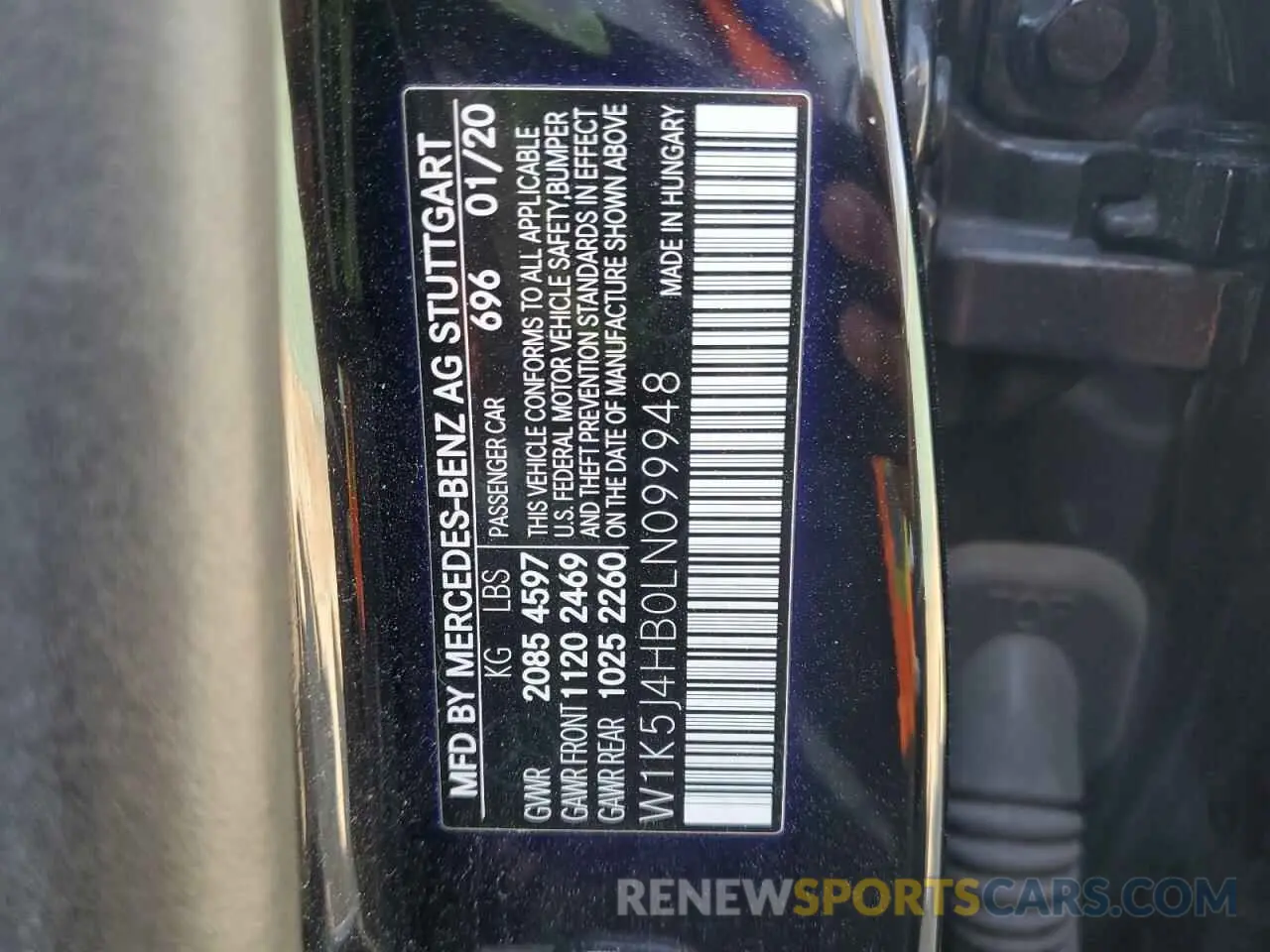 14 fotografías del automóvil dañado W1K5J4HB0LN099948 MERCEDES-BENZ CLA-CLASS 2020