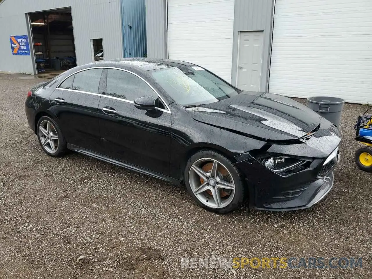 4 fotografías del automóvil dañado W1K5J4HB4LN099600 MERCEDES-BENZ CLA-CLASS 2020