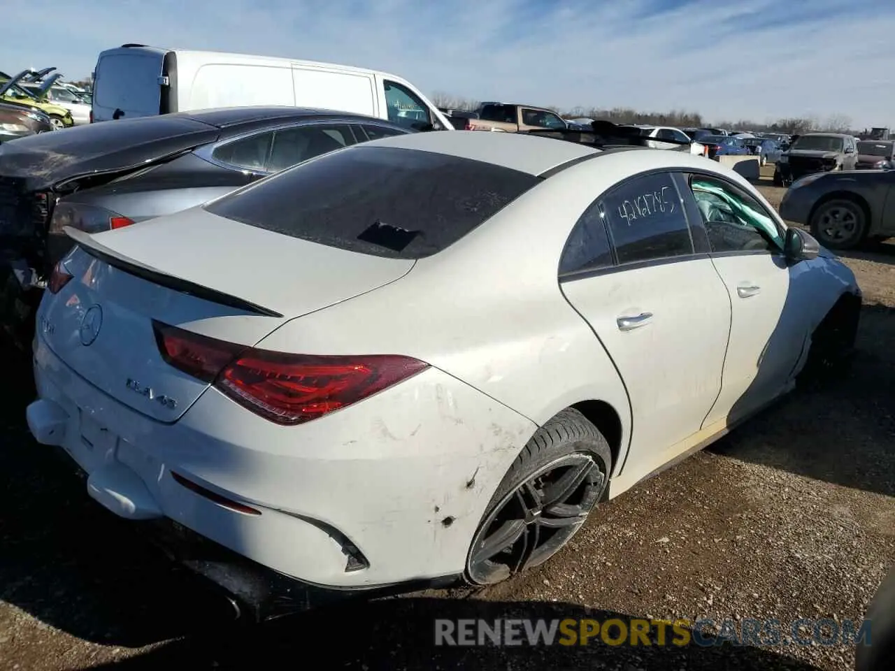 3 fotografías del automóvil dañado W1K5J5DB2LN084217 MERCEDES-BENZ CLA-CLASS 2020