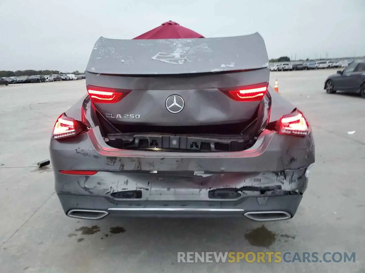 6 fotografías del automóvil dañado WDD5J4GB1LN039923 MERCEDES-BENZ CLA-CLASS 2020