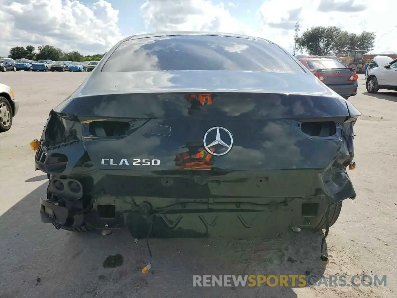 6 fotografías del automóvil dañado WDD5J4GB2LN062174 MERCEDES-BENZ CLA-CLASS 2020