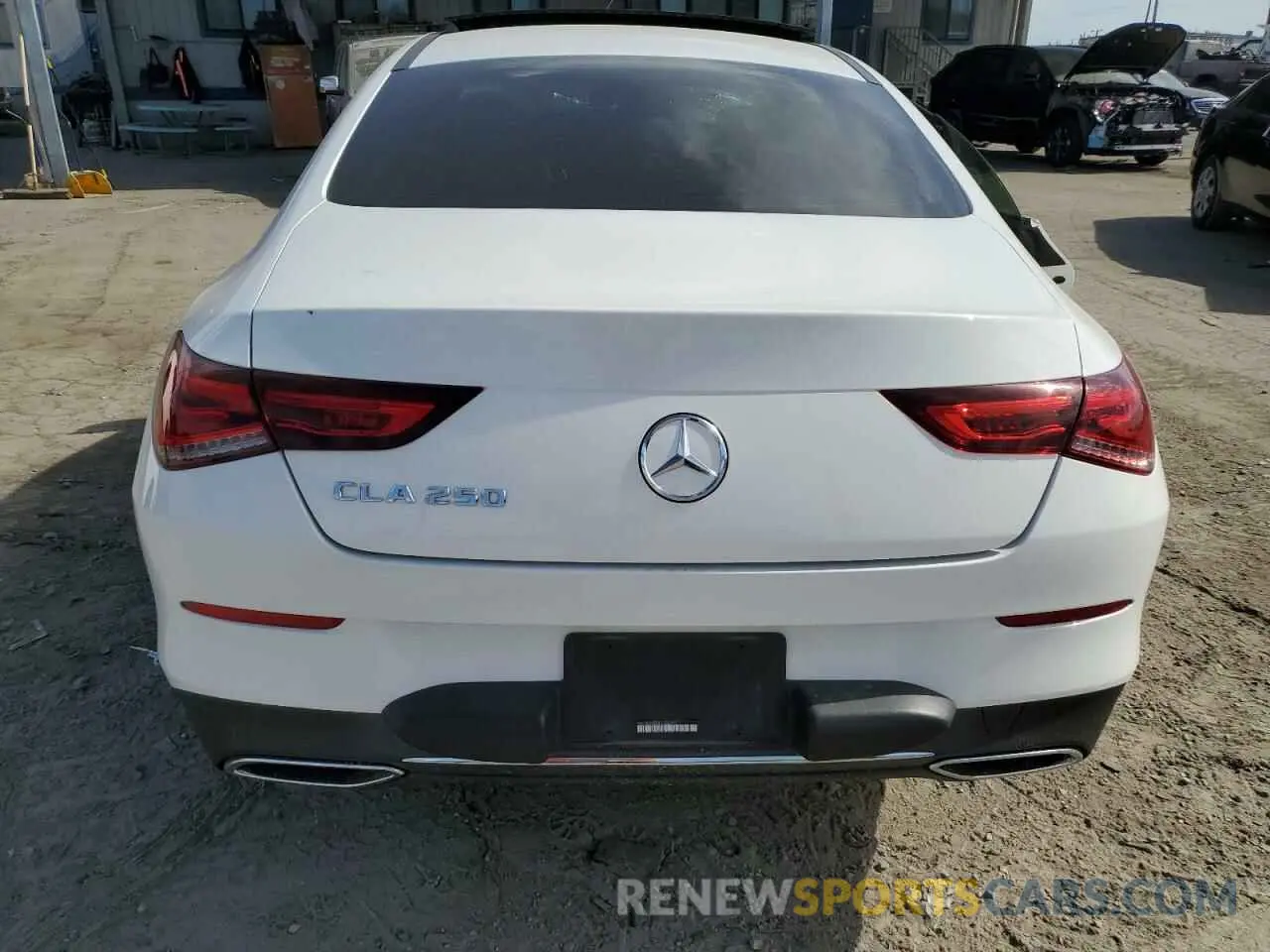 6 fotografías del automóvil dañado WDD5J4GB3LN022542 MERCEDES-BENZ CLA-CLASS 2020