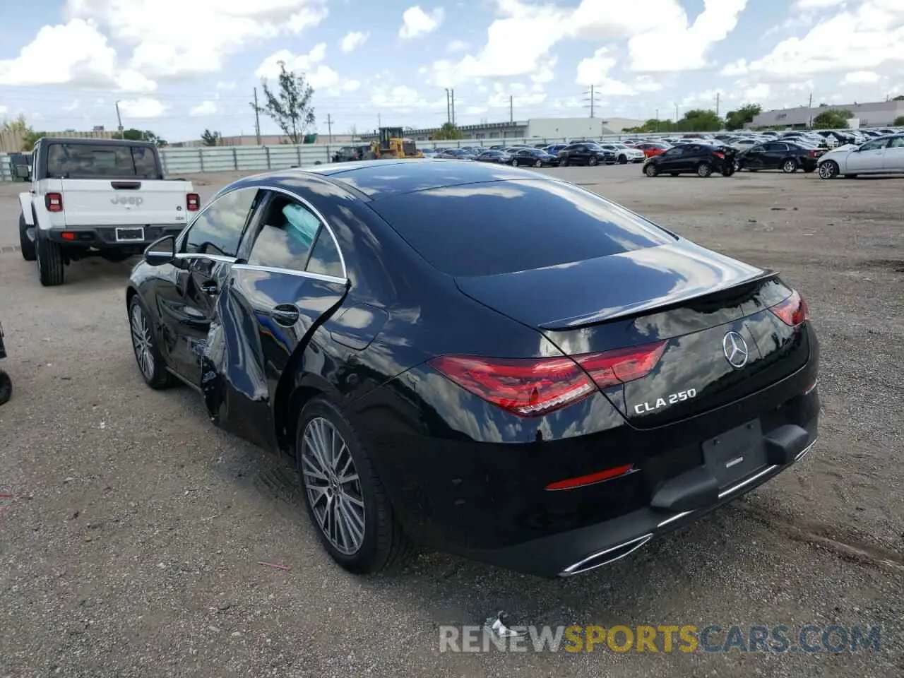 3 fotografías del automóvil dañado WDD5J4GB4LN077422 MERCEDES-BENZ CLA-CLASS 2020