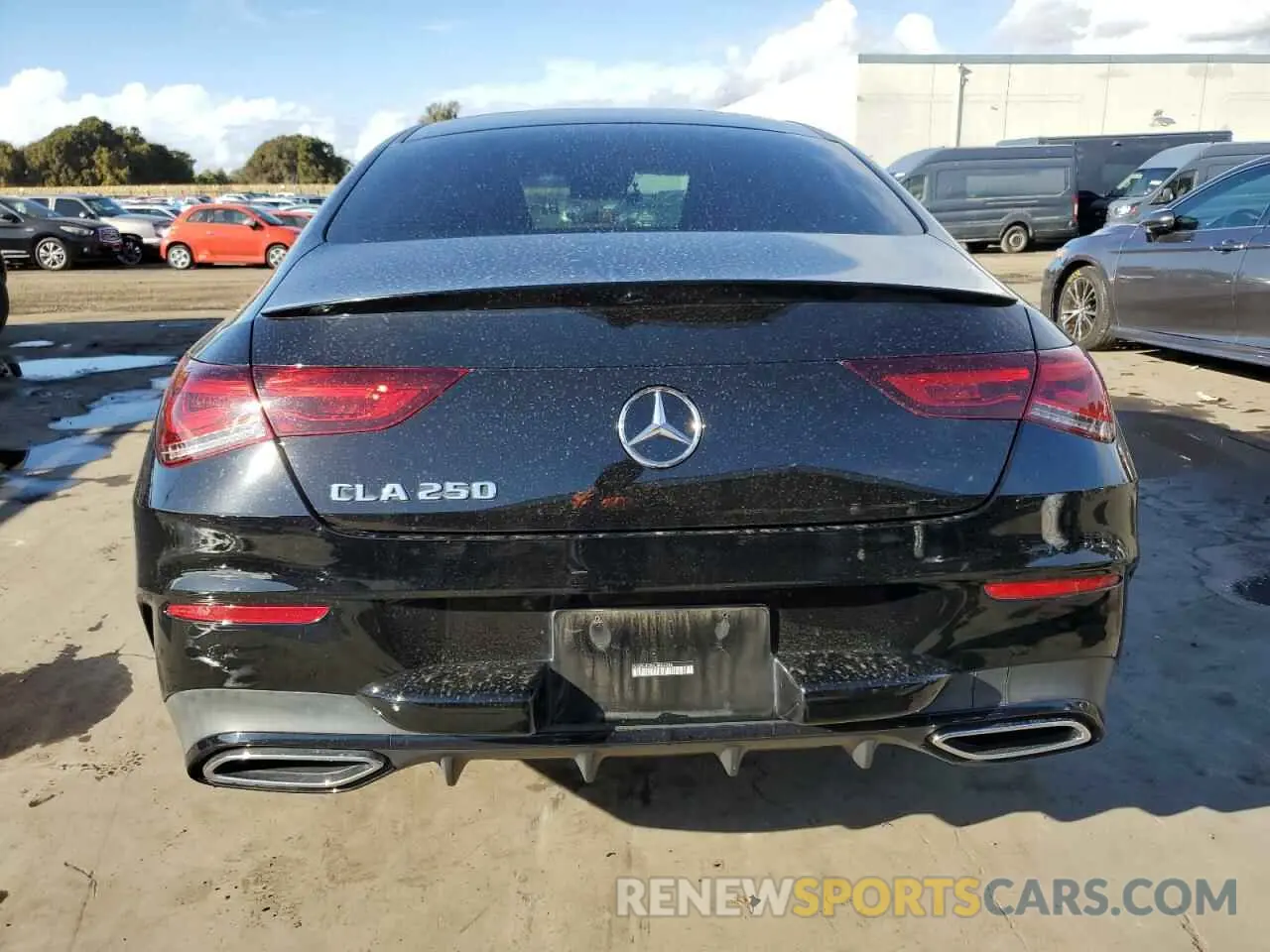 6 fotografías del automóvil dañado WDD5J4GB6LN066356 MERCEDES-BENZ CLA-CLASS 2020
