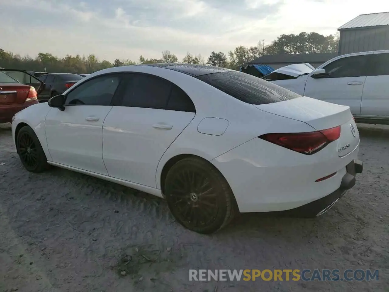2 fotografías del automóvil dañado WDD5J4HB0LN060289 MERCEDES-BENZ CLA-CLASS 2020