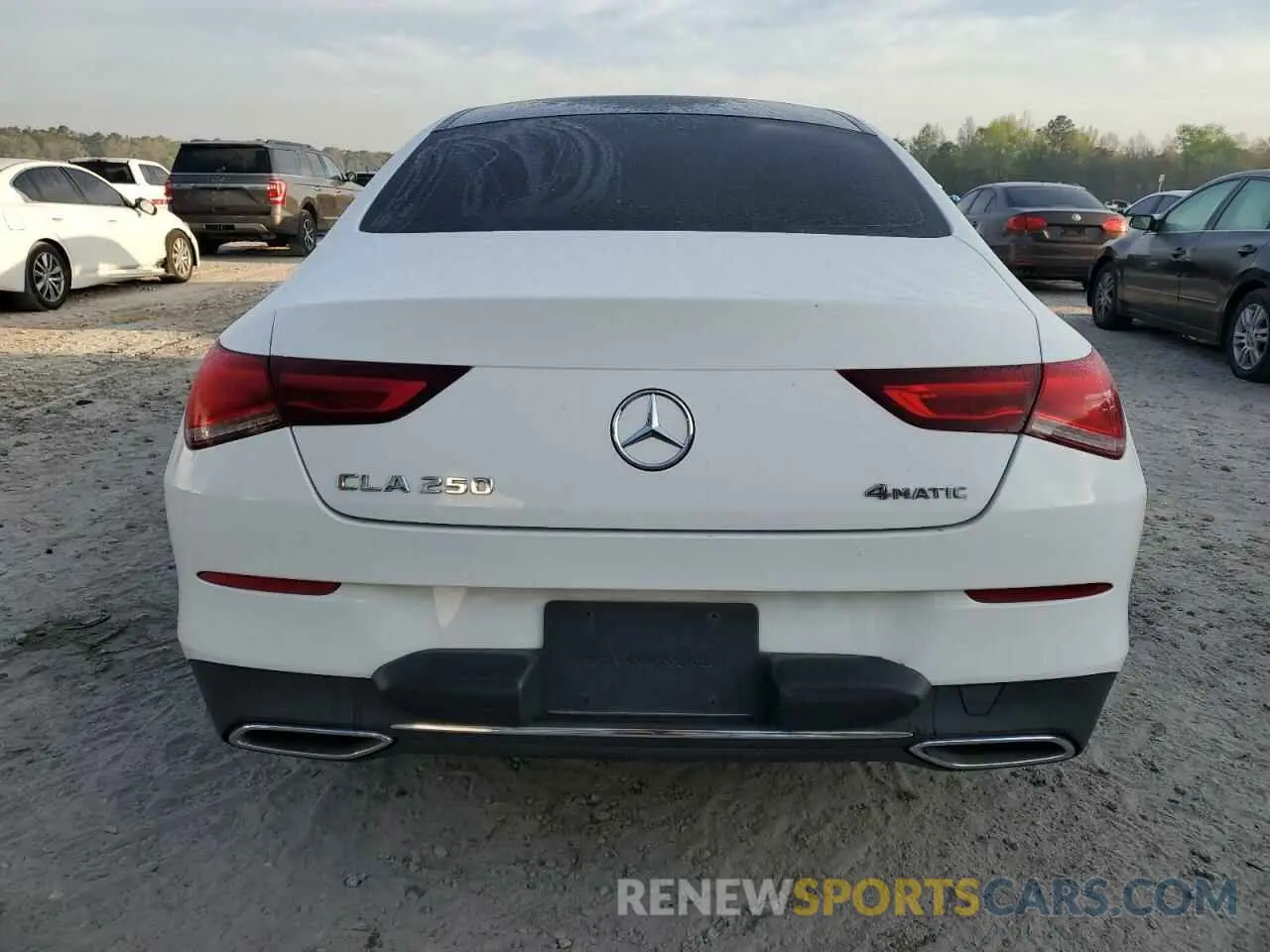 6 fotografías del automóvil dañado WDD5J4HB0LN060289 MERCEDES-BENZ CLA-CLASS 2020