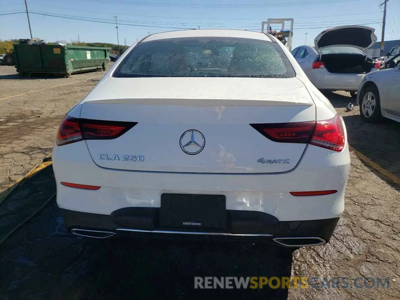 6 fotografías del automóvil dañado WDD5J4HB3LN068239 MERCEDES-BENZ CLA-CLASS 2020