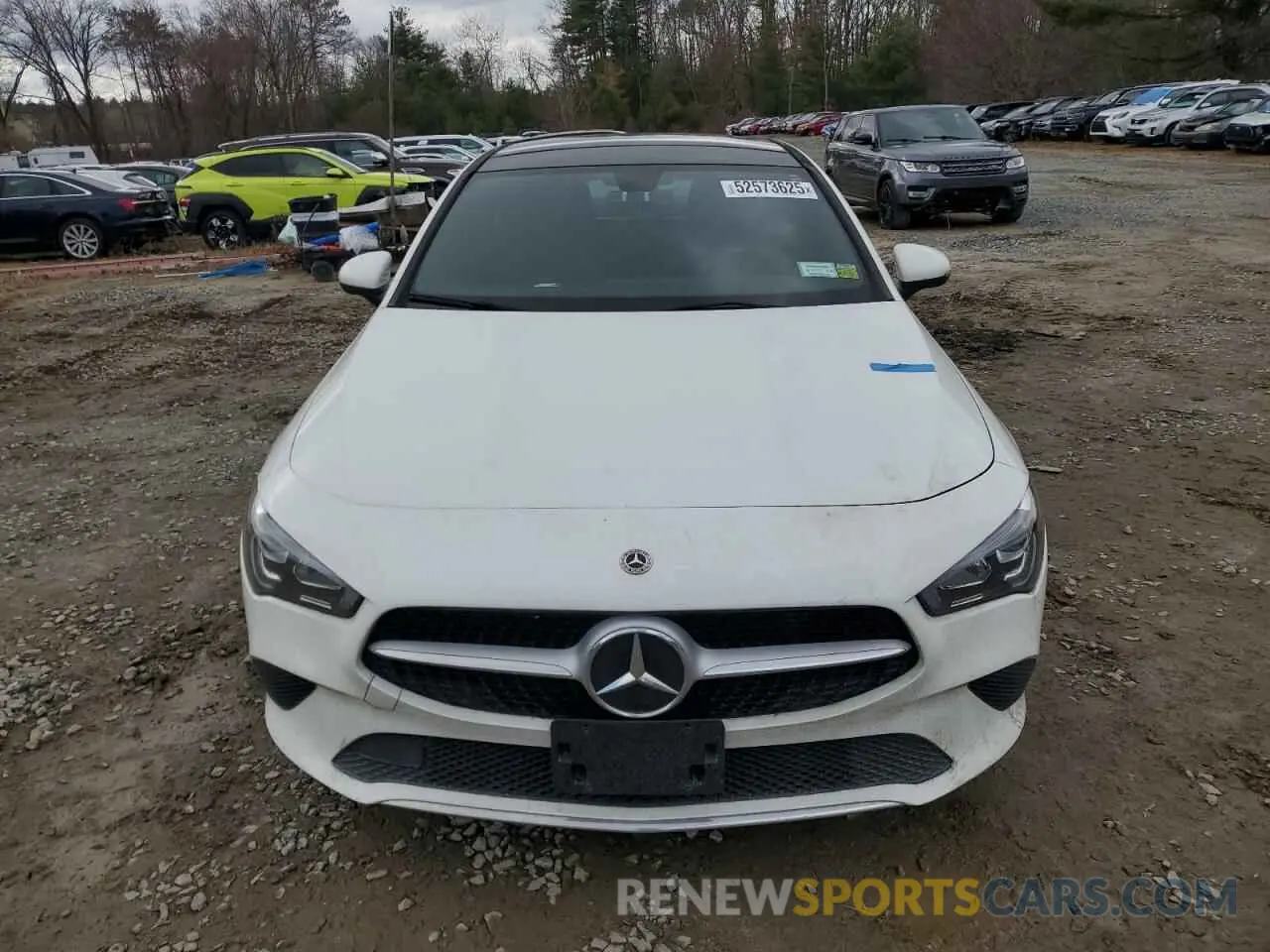 5 fotografías del automóvil dañado WDD5J4HB8LN060346 MERCEDES-BENZ CLA-CLASS 2020