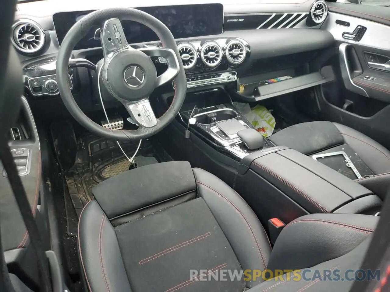 8 fotografías del automóvil dañado WDD5J5DB3LN071184 MERCEDES-BENZ CLA-CLASS 2020