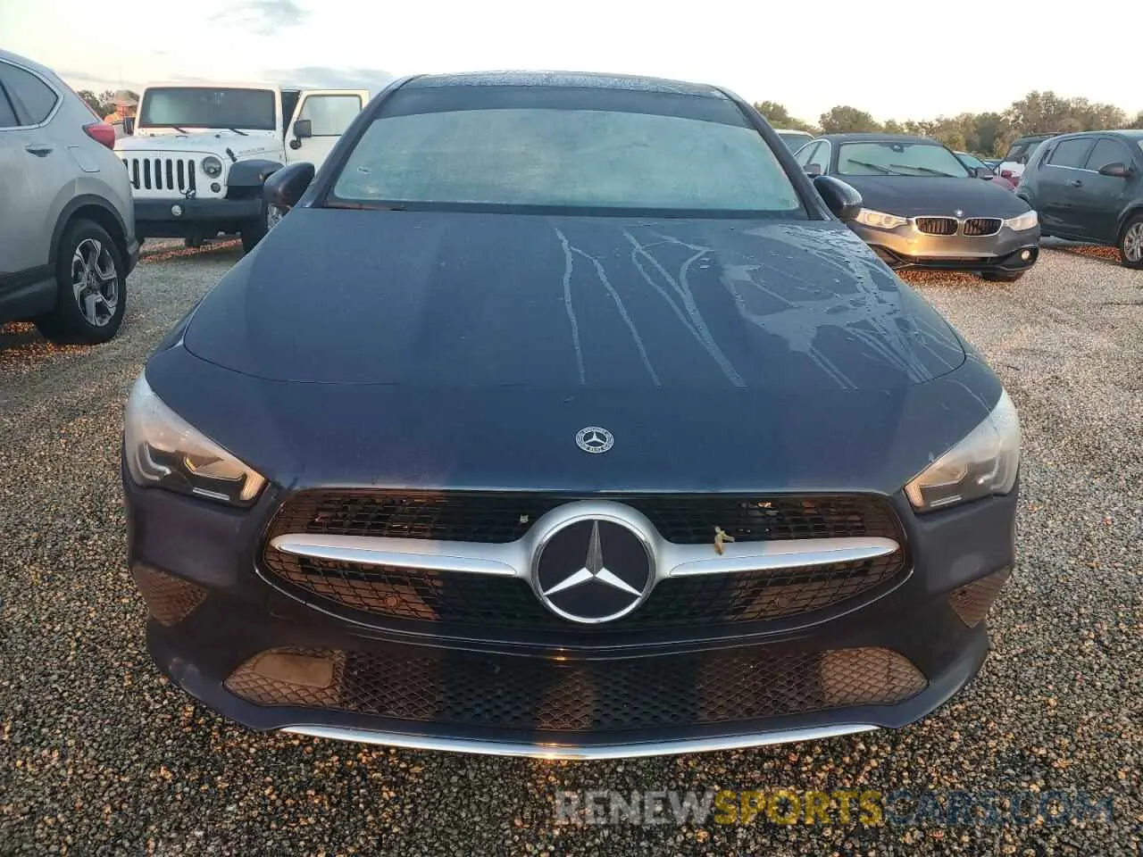 5 fotografías del automóvil dañado W1K5J4GB0MN158077 MERCEDES-BENZ CLA-CLASS 2021