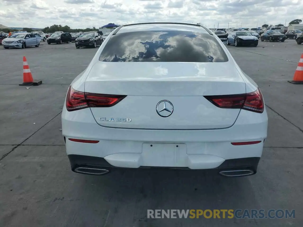 6 fotografías del automóvil dañado W1K5J4GB1MN216004 MERCEDES-BENZ CLA-CLASS 2021