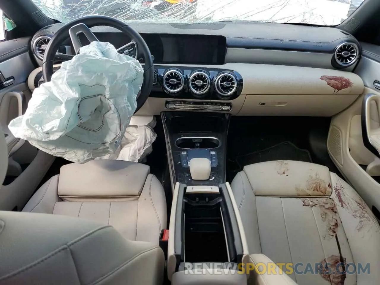 9 fotografías del automóvil dañado W1K5J4GB4MN177764 MERCEDES-BENZ CLA-CLASS 2021