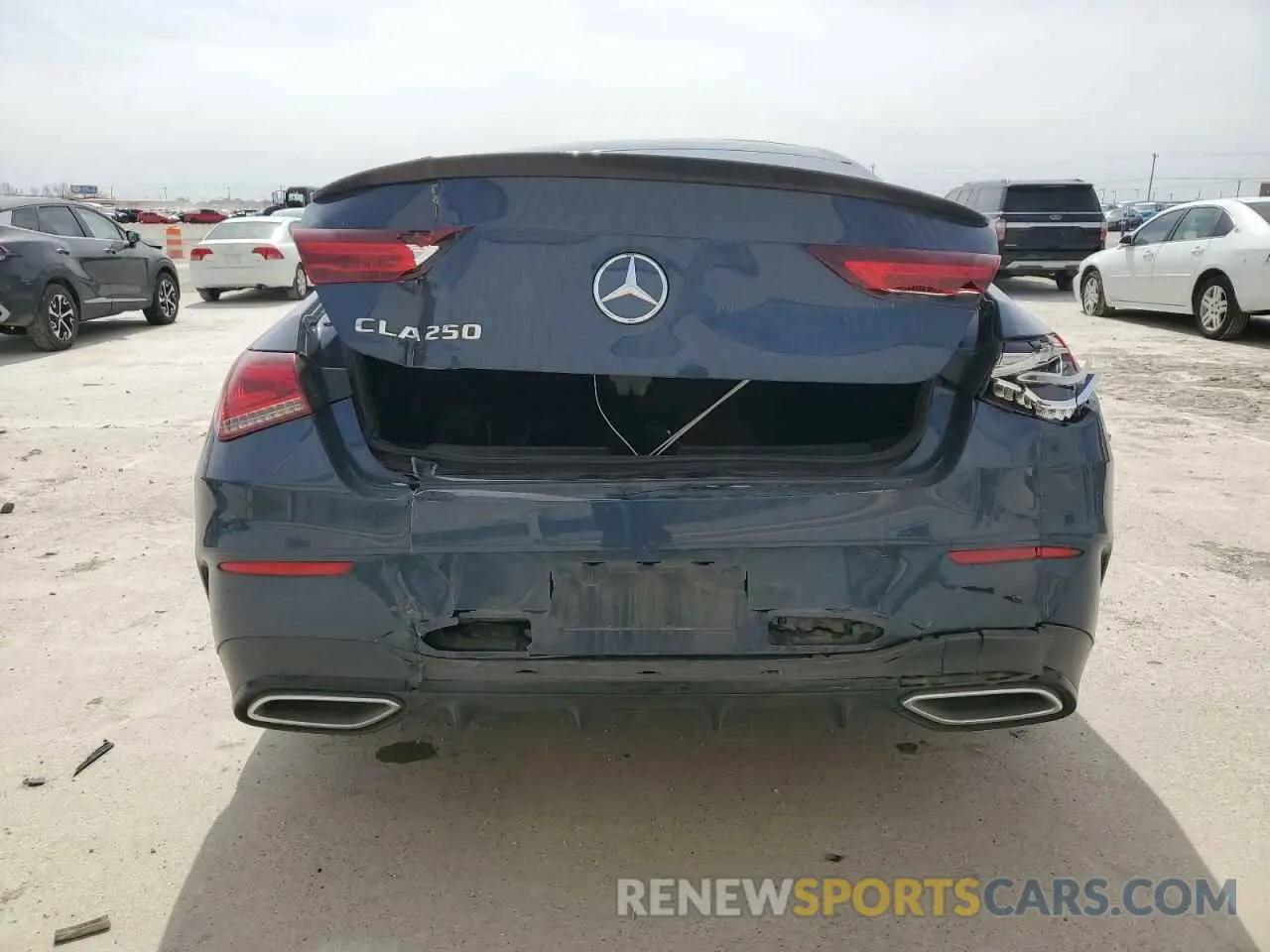 6 fotografías del automóvil dañado W1K5J4GB7MN162790 MERCEDES-BENZ CLA-CLASS 2021