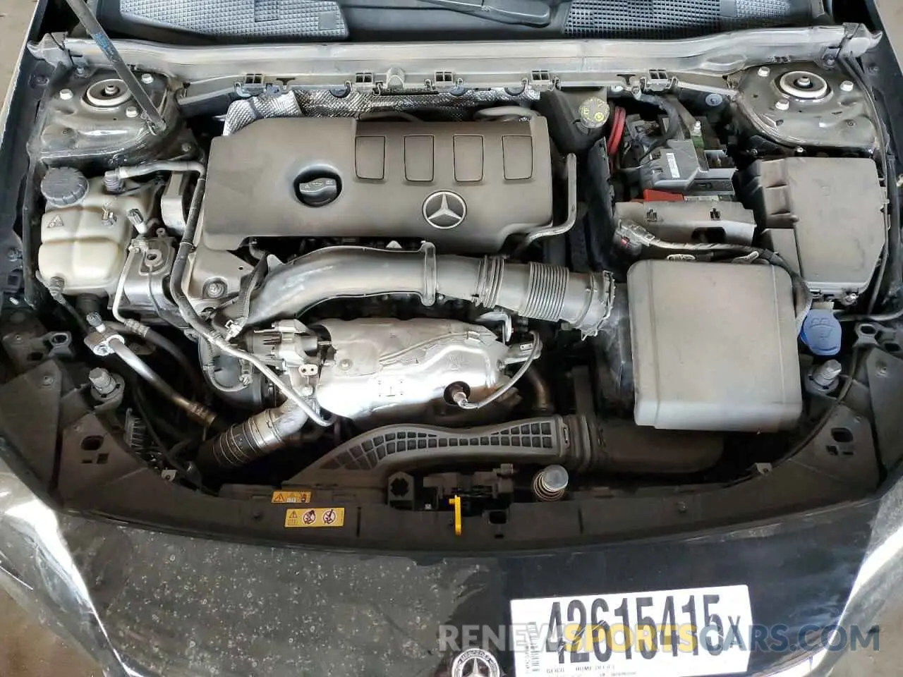 11 fotografías del automóvil dañado W1K5J4GB9MN154285 MERCEDES-BENZ CLA-CLASS 2021