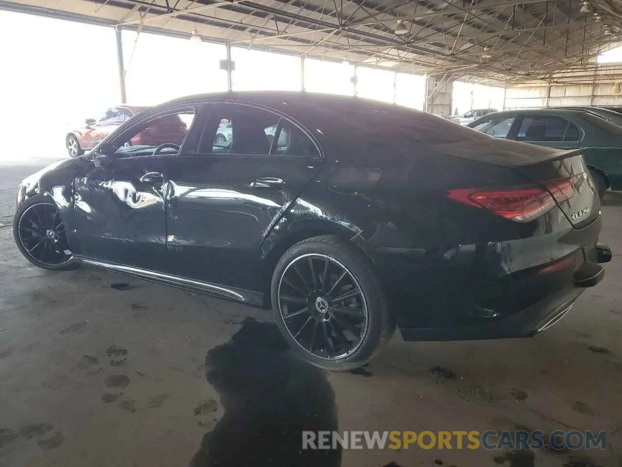 2 fotografías del automóvil dañado W1K5J4GB9MN154285 MERCEDES-BENZ CLA-CLASS 2021