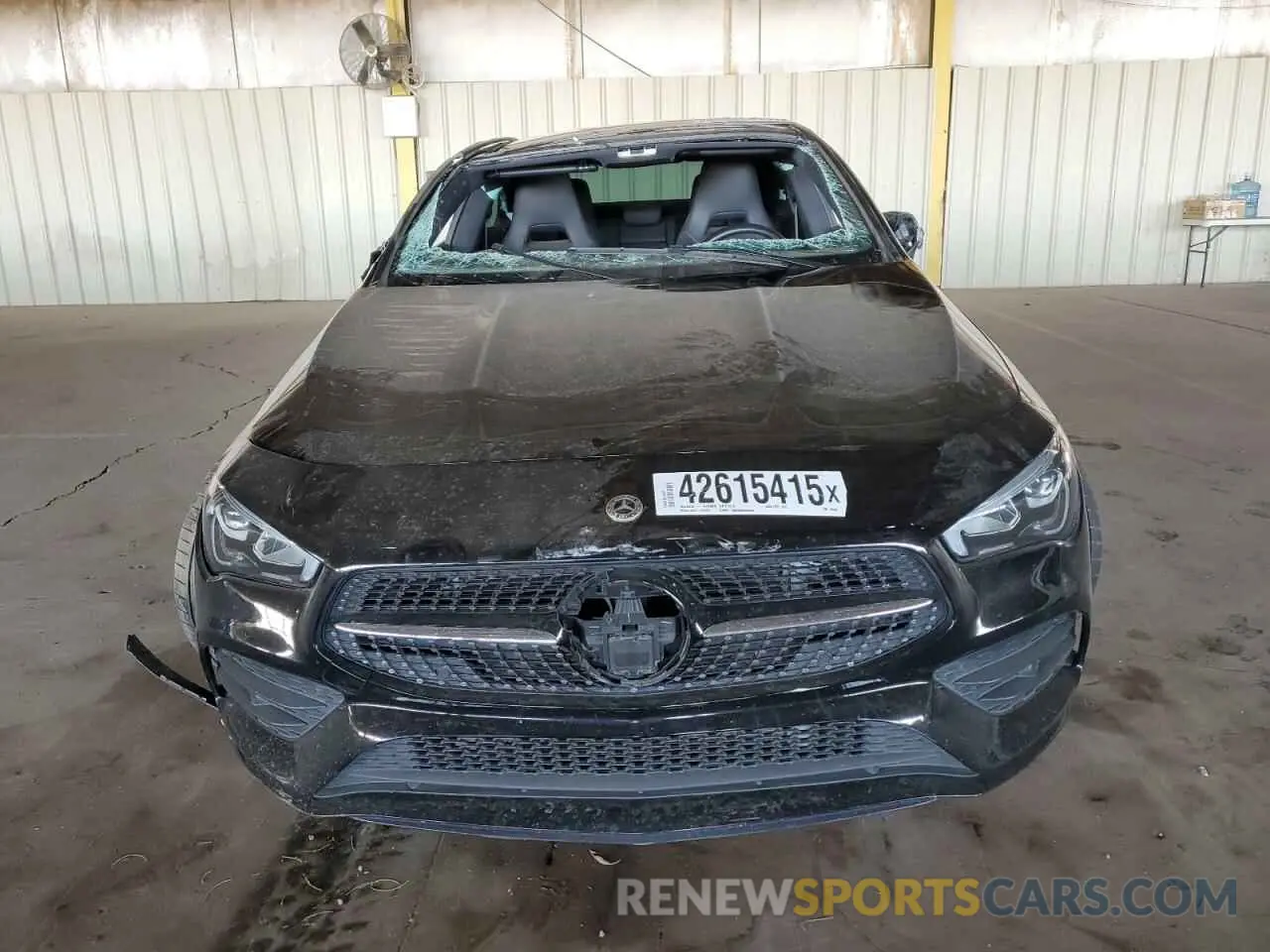 5 fotografías del automóvil dañado W1K5J4GB9MN154285 MERCEDES-BENZ CLA-CLASS 2021