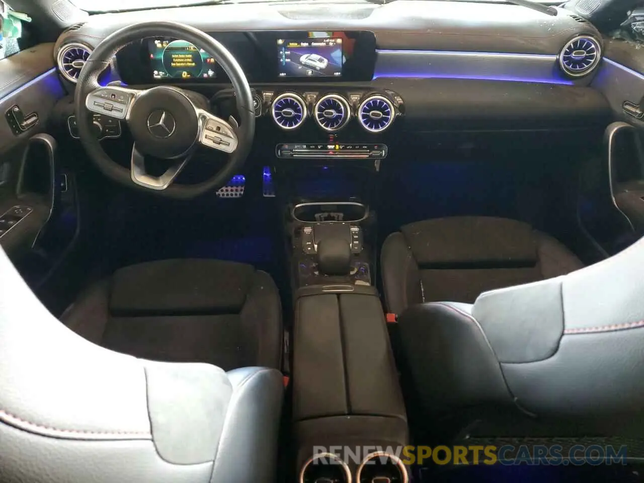 8 fotografías del automóvil dañado W1K5J4GB9MN154285 MERCEDES-BENZ CLA-CLASS 2021