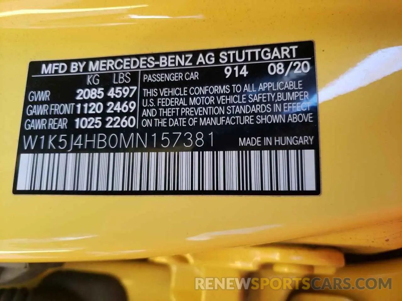 13 fotografías del automóvil dañado W1K5J4HB0MN157381 MERCEDES-BENZ CLA-CLASS 2021