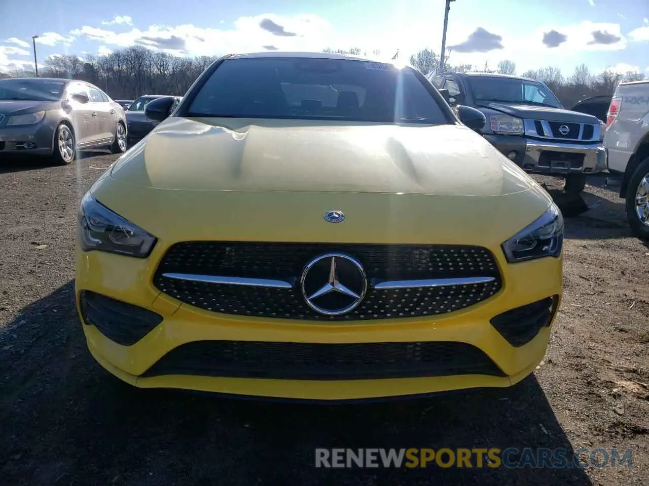 5 fotografías del automóvil dañado W1K5J4HB0MN157381 MERCEDES-BENZ CLA-CLASS 2021