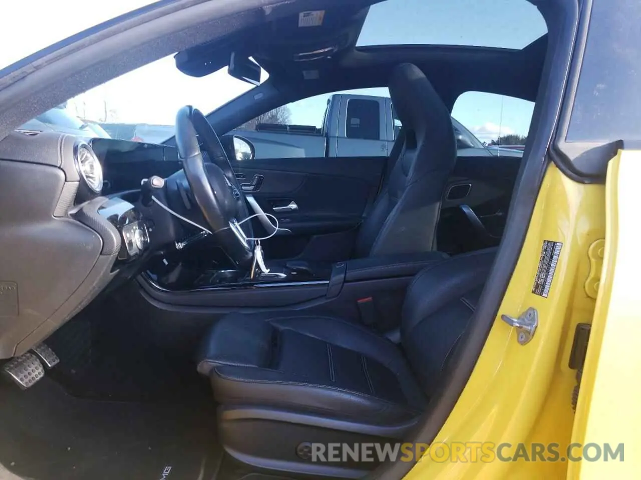 7 fotografías del automóvil dañado W1K5J4HB0MN157381 MERCEDES-BENZ CLA-CLASS 2021