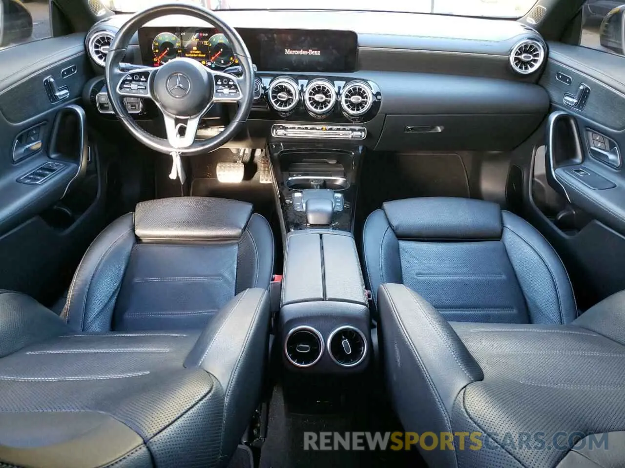 8 fotografías del automóvil dañado W1K5J4HB0MN157381 MERCEDES-BENZ CLA-CLASS 2021