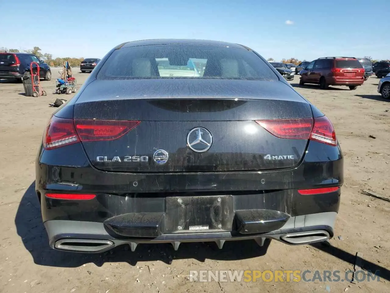 6 fotografías del automóvil dañado W1K5J4HB2MN200067 MERCEDES-BENZ CLA-CLASS 2021