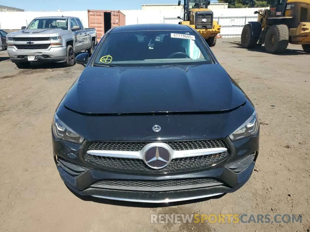 5 fotografías del automóvil dañado W1K5J4HB4MN167234 MERCEDES-BENZ CLA-CLASS 2021