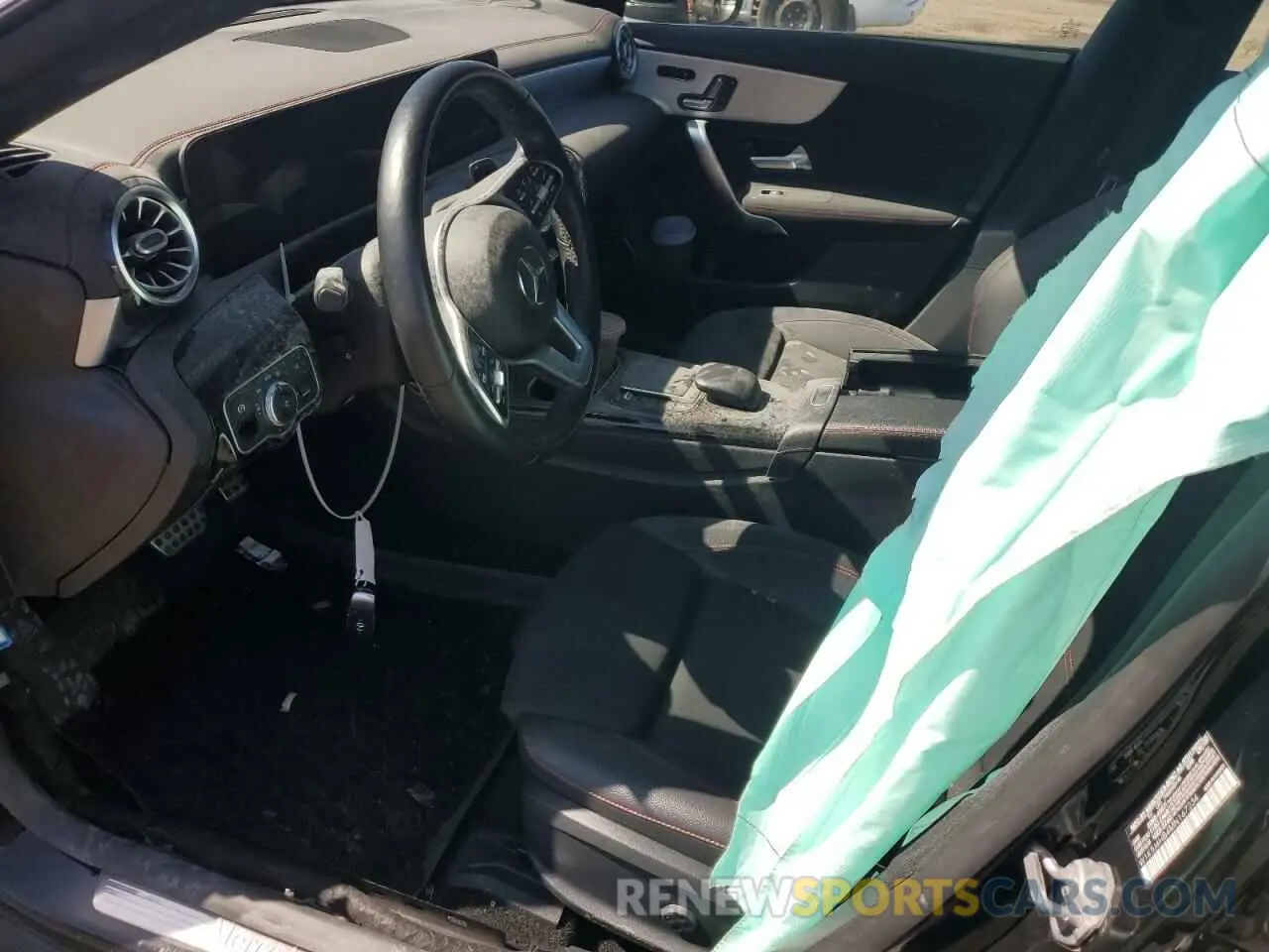 7 fotografías del automóvil dañado W1K5J4HB4MN167234 MERCEDES-BENZ CLA-CLASS 2021