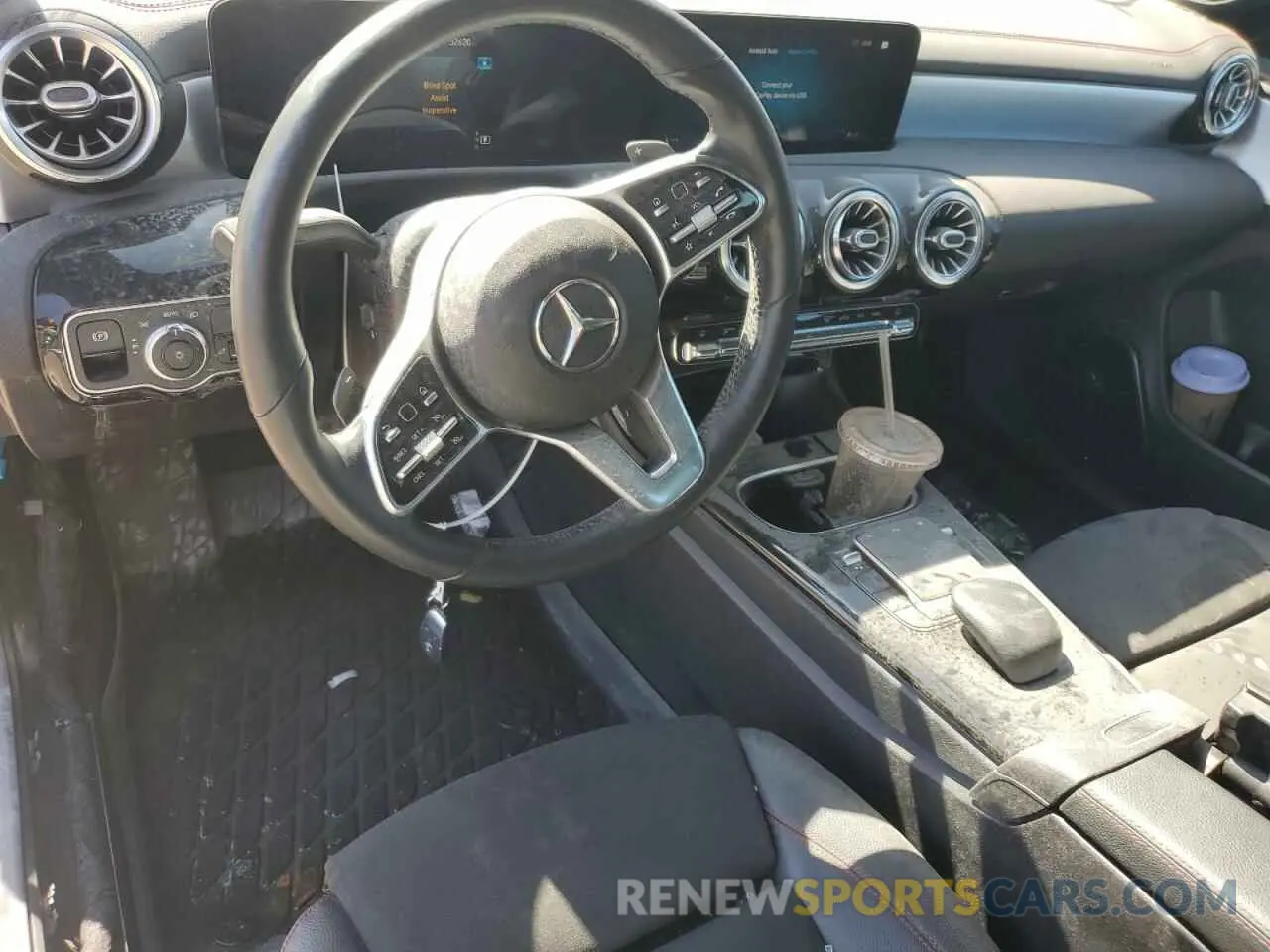 8 fotografías del automóvil dañado W1K5J4HB4MN167234 MERCEDES-BENZ CLA-CLASS 2021