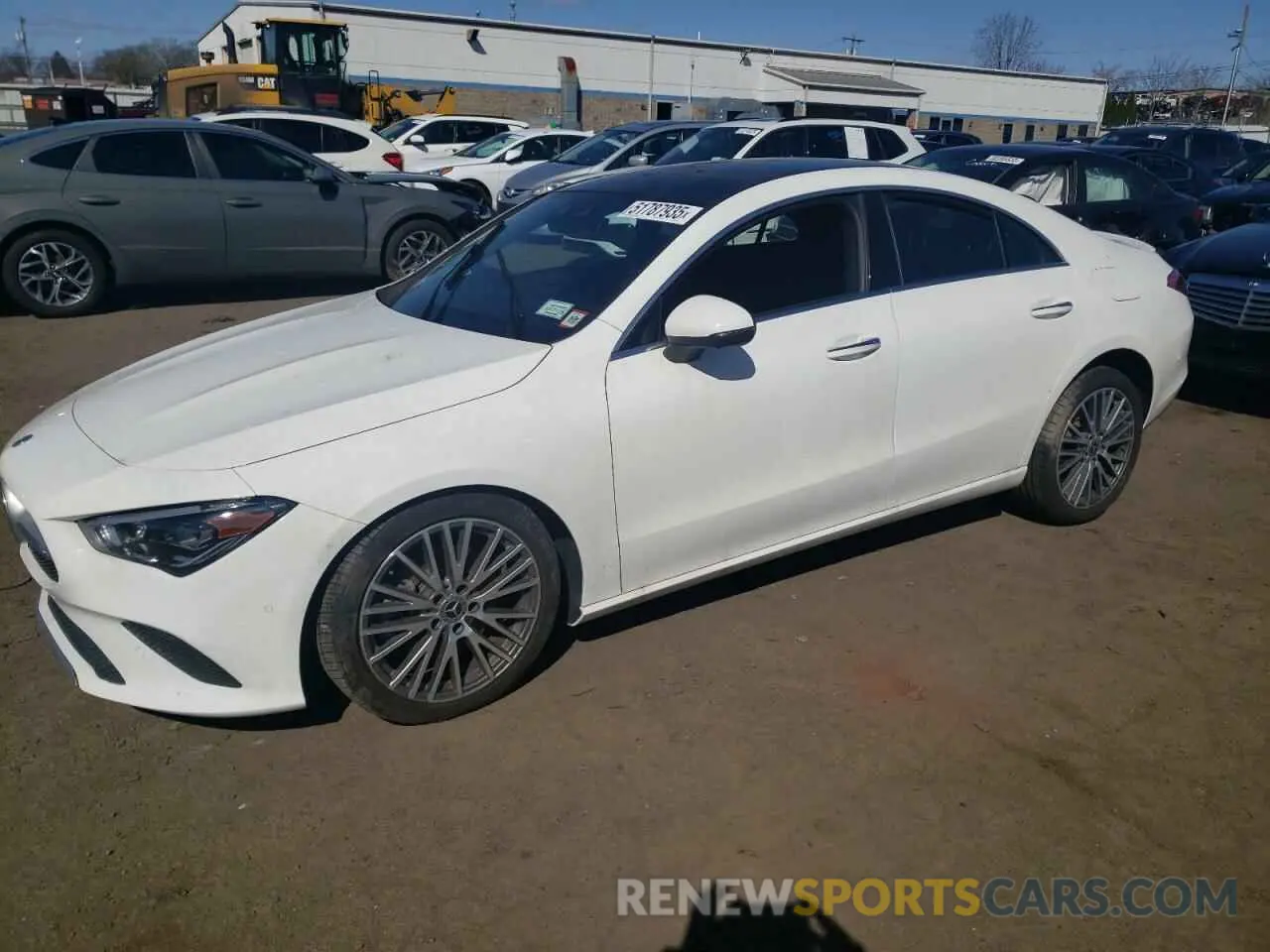 1 fotografías del automóvil dañado W1K5J4HB5MN187380 MERCEDES-BENZ CLA-CLASS 2021